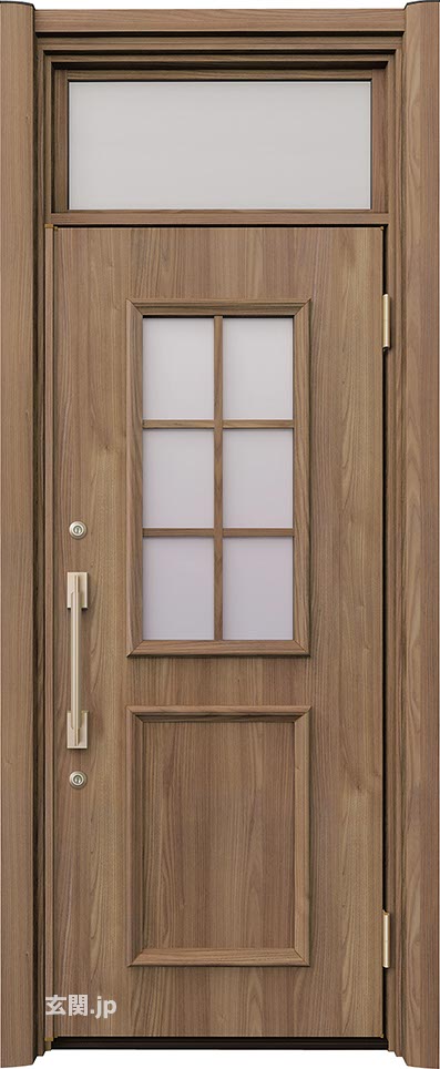 三協アルミ リフォーム玄関ドア ノバリス【C14】 片開き ランマ付き
